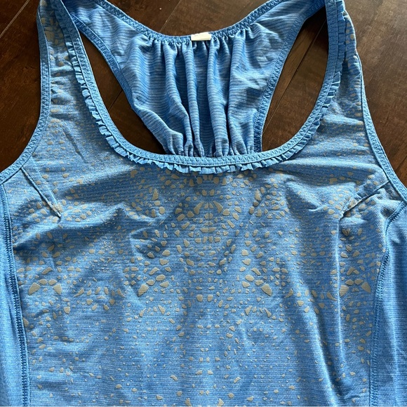 Lululemon Athletica Blue Racerback Tank Top 6 - Picture 2 of 6